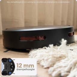 Compacte Robotstofzuiger met Veeg- en Zuigfunctie - 80 Minuten Werktijd - Automatisch Opladen - Afstandsbediening – BREND BR-2251 — thumbnail 4