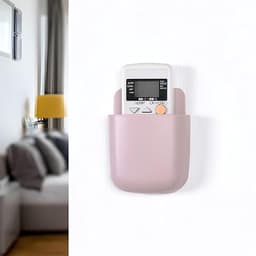 12 Stuks Afstandsbediening Houder - Afstandsbediening Wandhouder - Remote Controll Holder - Ab Houder - Opbergdoos Voor Wandmontage - Zelfklevende - Kleine Zelfklevende Organizer - Geschikt Voor Slaapkamers, Kantoren En Scholen — thumbnail 2