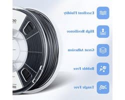 TPU 95A Filament - Flexibel 3D Materiaal - 3D Printen - Hoge Doorstroombaarheid - 1.75 mm 1 kg - Transparant