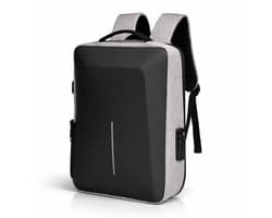 Anti-Diefstal Laptop Rugzak 40L - Waterdicht - Grijs
