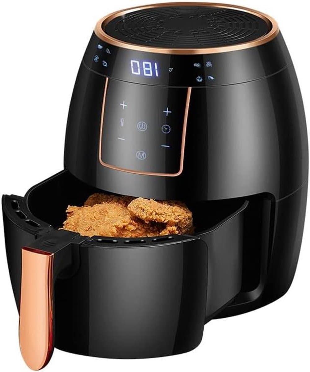 Airfryer 5.5L - Heteluchtfriteuse Olievrij - Gezond Koken - Snelle Luchtcirculatie - 5.5 liter - Rood — afbeelding 1