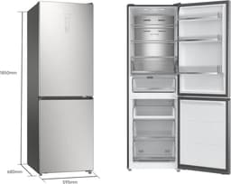 Dreame Mega Pro Koelkast 409L - 185 CM - No Frost - Energieklasse D - FreshFlex Multi-Moduszone - AeroFresh Purificatie - Inox Look - Vrijstaand — thumbnail 4