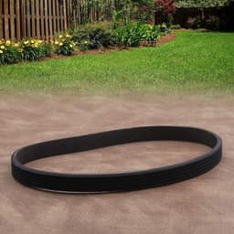 Aandrijfriem voor grasmaaiers - 12 mm breed rubberen synchrone distributieriem - compatible met Flymo Turbo Lite 350 400 - vervangt 5PJ 513787200 . — thumbnail 3