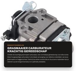 Dailygoods- Carburateur Vervanging 33CC/36CC - Carburateur Reiniger - Carburateur Afstelgereedschap - Krachtig Gereedschap - Duurzaam Materiaal - Eenvoudig te Installeren - Motorcarburateur — thumbnail 1