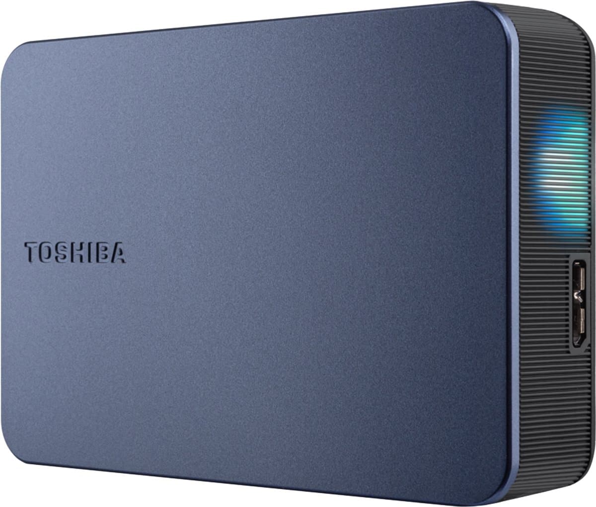Toshiba Canvio Gaming - Externe Harde Schijf - 4TB - USB 3.2 Gen1 - Donkergrijs Metaal — afbeelding 1