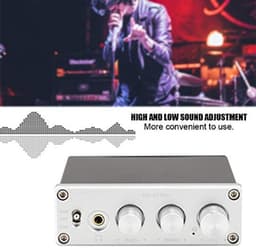 Glasvezel/Coax + PC USB Ingang DAC Decoder, met Hoofdtelefoonversterker Audio Decodering Ondersteuning voor 3.5mm Hoofdtelefoon (Zilver) — thumbnail 4