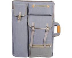 Artistieke Rugzak voor Portfolio en Schetsbladen - Ideaal voor Schilderen, Tekenen en Creatieve Projecten