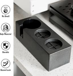 Sabotage Station - Koffie Houder - Espresso Bereiding - Anti-Slip Basis - 54-58mm - Zwart — thumbnail 5