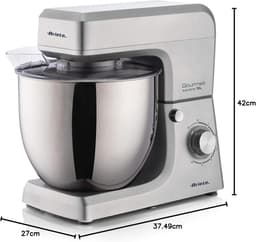 Planeetmenger - Keukenmixer Deegmachine - Grote Degen Maken - 6 Snelheden Pulse - 10 Liter - Metaal — thumbnail 4