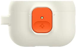 Spigen Hoesje Geschikt voor AirPods Pro 3 - Nano Pop Case met Karabijnhaak Oranje Beige — thumbnail 5