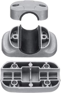 Dailygoods - Handvat Houder Bevestig Beugel Klem - 26mm - Aluminiumlegering - Anti-roest - Geschikt voor Strimmer Trimmer Grasmaaier - 26mm — thumbnail 3