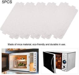 Dailygoody - Mica Platen - 5 Stuks - Hoogwaardige kwaliteit - Vervangingsonderdelen - Voor optimale prestaties in de magnetron - Geschikt voor diverse — thumbnail 5