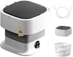 Thuys - Mini Wasmachine met Centrifuge - Voor Kleine Wasgoed - Meerdere Programma's — thumbnail 4