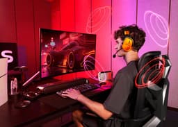 OXS Storm G2 Draadloze Gaming Headset – Oranje (SG2-OR) — thumbnail 3