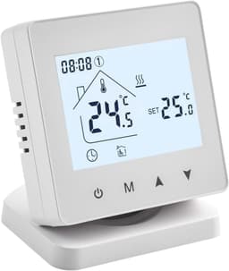 Slimme Thermostaat - Verwarming Regelaar - Comfort Verhoging - Draadloze Bediening - 30 Meter Bereik - Wit — thumbnail 5