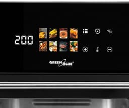 GreenBlue GB950 - AIR FRYER met 100 stuks Airfryer Bakpapier - Vetvrije friteuse - 1800 W - 10 l - 8 programma’s - Accessoires - Timer — thumbnail 3