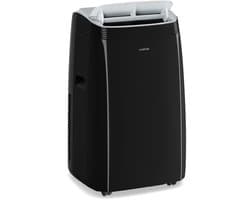 Klarstein Grandbreeze mobiele airco - 4,1 kWh, koelt tot 65 m², 3-in-1: airco, ontvochtiger & ventilator, slimme app/voice control, energieklasse A, vrijstaand met wieltjes, inclusief raamafdichtingskit, zwart