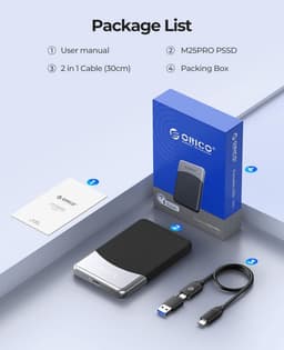 Externe SSD - Portable Harde Schijf - Compact - Opslag — thumbnail 3