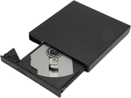 Externe DVD-Drive - Cd-Brander - Data Archiveren - Schokbestendig Ontwerp - 19x16x5 cm - Zwart — thumbnail 1