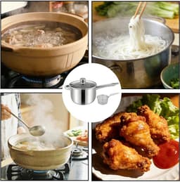 Tafelfriteuse - Kleine friteuse - Thuis Frituren - Gelijkmatige warmte - 38 cm - Zilver — thumbnail 5