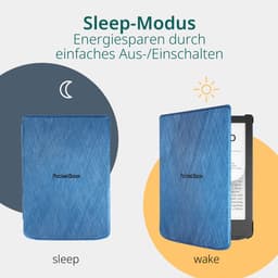 PocketBook Verse Pro Passion Red e-reader – Inclusief Blauw Hoesje (shell cover) – Voordeelbundel — thumbnail 4