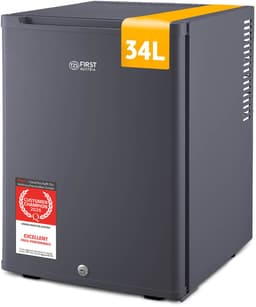 TZS First Austria Mini koelkast - Minibar - 40 liter - Vrijstaand - Volledig stil 22dB - Antraciet — thumbnail 1