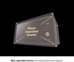 Magnetronfornuis - Convectie oven - Snel koken - Smart Inverter Technologie - 39 Liter - Zwart staal — thumbnail 5
