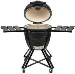 HEAT Premium Kamado Barbecue Fyregg 18 Inch - Keramische BBQ - Zwart - Houtskoolbarbecue — thumbnail 5