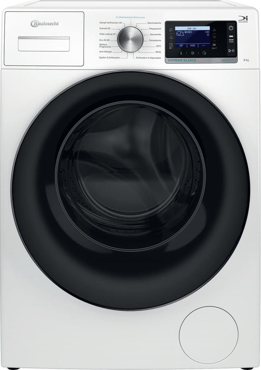 Bauknecht B6R 88E SILENCE DE | wasmachine | 8 kg | Duits Display | Steam — afbeelding 1