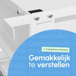 Bodo® Muuranker set Wit - Voor de Bodo wasmachine verhoger — thumbnail 4