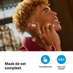 Sennheiser Accentum True Wireless - Draadloze oordopjes met Noise Cancelling - 28u batterij - Snelladen - 4 Microfoons - Wit — thumbnail 3