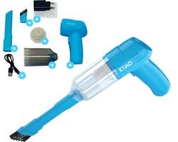 Kymo Kruimeldief - Krachtige Handstofzuiger draadloos - Kruimelzuiger - Kruimeldief snoerloos - Thuis dierenhaar auto - Sinterklaas en Kerst cadeau - Kleine stofzuiger