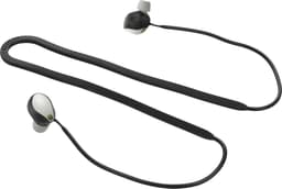kwmobile Strap Compatible with Sony WF-1000XM5 - Silicone Cord Holder for Wireless Earphones - Black — thumbnail 2