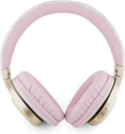 Guess 4G Script Logo Bluetooth Stereo Over-Ear Koptelefoon - Roze — thumbnail 3