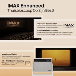XGIMI Horizon S Max – 4K Smart-Projector – Beamer- IMAX Enhanced – Dolby Vision – Dual Light 2.0 – 3000 ISO Lumens – Android TV™ 11.0 – Harman/Kardon Sound – Bluetooth 5.1 – ISA 5.0 — thumbnail 4