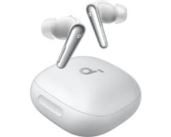 soundcore Liberty 4 Pro van Anker - Draadloze oordopjes met ruisonderdrukking - 7 sensoren - Realtime adaptieve ruisonderdrukking - 2x sneller opladen - Hifi-muziek op studioniveau - 6 microfoons en Al