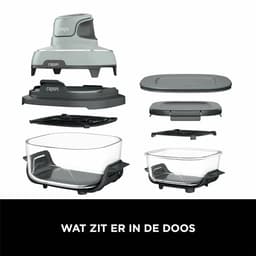 Ninja CRISPi 4-in-1 compact glazen kooksysteem - Airfryer, Roast, Recrisp, Keep Warm - Inclusief twee glazen schalen van 3.8L en 1.4L en bijpassende deksels - 2 Crisper-Plates - Groen - FN101EUSG — thumbnail 19