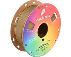 PLA MATTE 1,75mm WOOD BROWN 1kg POLYMAKER PANCHROMA PolyTerra 3D FILAMENT