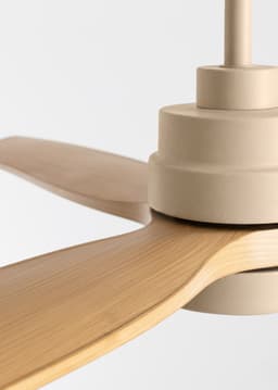 CREATE - Stille plafondventilator van 40 W met technische ABS-bladen, verkrijgbaar in verschillende maten - M - Met licht - Afstandsbediening - WIND STYLANCE — thumbnail 3