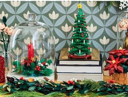 LEGO Icons - Kersttafeldecoratie Constructiespeelgoed — thumbnail 3