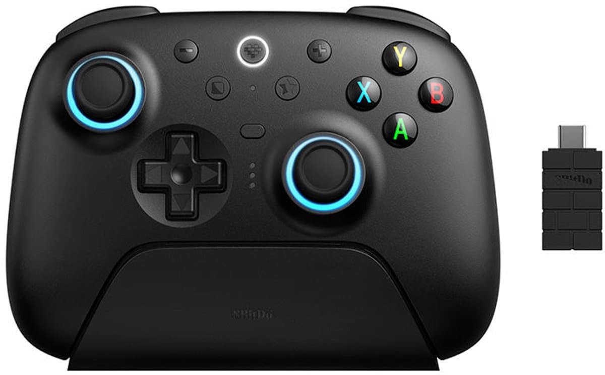 8BitDo Ultimate 2 Wireless 2.4G - PC Windows / Android - Black Edition — afbeelding 1