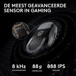 Logitech G PRO X Superlight 2 Lightspeed Draadloze Gaming Muis Zwart — thumbnail 5