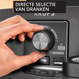 Krups Serenity EA402H - Volautomatische Espressomachine - Coal - Snel Opgewarmd — thumbnail 5