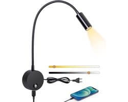 Bedlampjes Hoofdbord - Leeslamp voor in Bed - Nachtlampje Slaapkamer - Sfeerverlichting