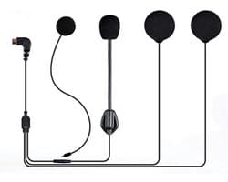 Motorhelm Communicatie Accessoires Set - Universele Headset Onderdelen voor Bluetooth Intercom