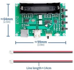 Compacte Bluetooth Audio Versterker Module 5W + 5W voor DIY Luidsprekers en Oplaadbare Projecten — thumbnail 5