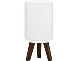 Houten Tripod Speakerstandaard Bureau voor Draadloze Speaker, Betere Geluidservaring