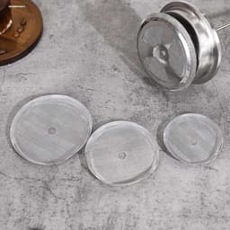 Koffie Pers Filter van Roestvrij Staal - 150 Mesh - Voor 600Ml French Press - Koffiepot Accessoire — thumbnail 4