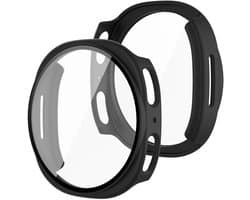 Stravo Screen protector case voor Samsung Galaxy Watch 8 - 40mm - Full Cover Hard Case / Beschermend Hoesje - Zwart - Samsung Galaxy Watch 8 40mm screenprotectors