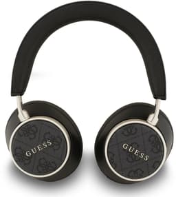 Guess Bluetooth Koptelefoon- ENC - PU Leather - 4G Classic Logo - Zwart — thumbnail 6
